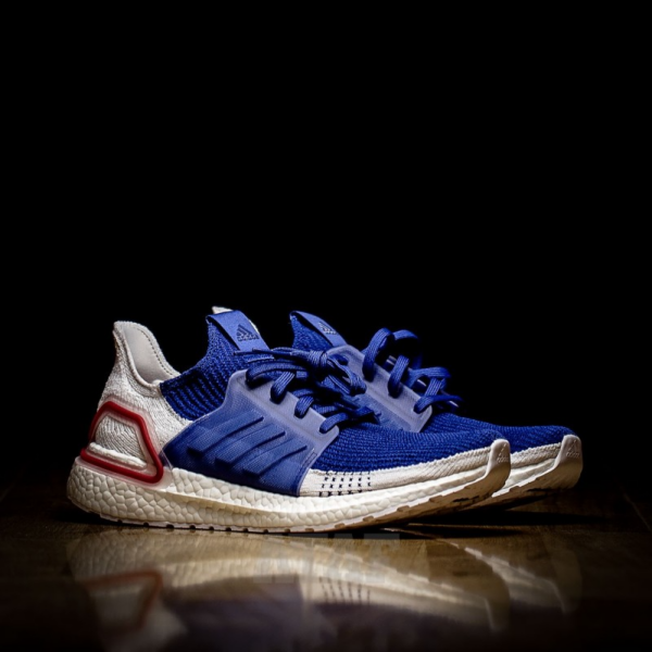 Giày Adidas UltraBoost 19 'White Blue' EF1340 - Ảnh 4