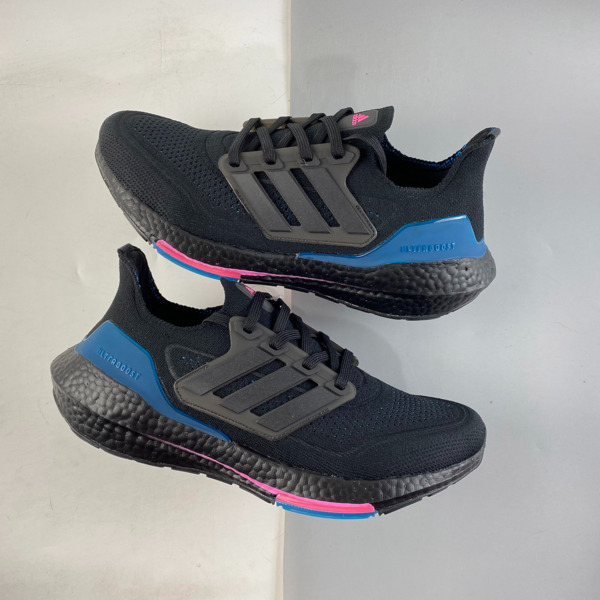 Giày Adidas UltraBoost 21 'Black Active Teal' FZ1921 - Ảnh 7
