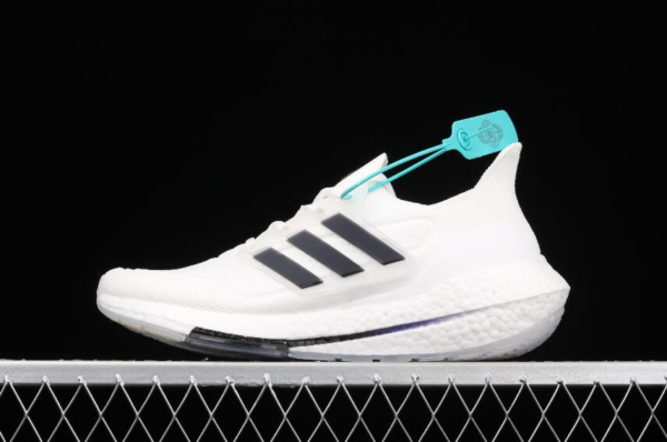 Giày Adidas Wmns UltraBoost 21 Primeblue 'Non Dyed Black' FY0838 - Ảnh 3