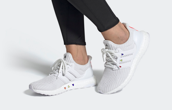 Giày Adidas Wmns UltraBoost 4.0 DNA 'White Hearts' GZ9232 - Ảnh 3