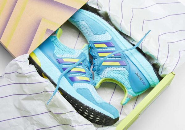 Giày Adidas UltraBoost 1.0 DNA ZX 8000 'Blue' H05263 - Ảnh 5