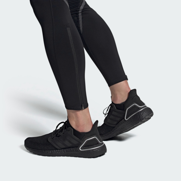 Giày Adidas UltraBoost 20 'Black Silver Metallic' FV8333 - Ảnh 5