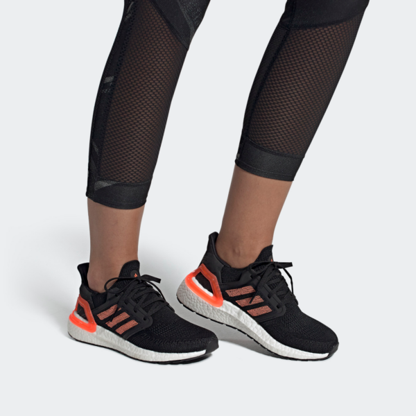 Giày Adidas Ultraboost 20 'Core Black Solar' EG0717 - Ảnh 4