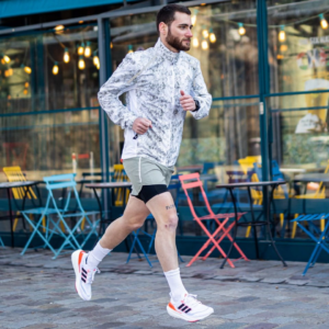 Giay Adidas Ultra Boost Light 'White Black Solar Red' HQ6351