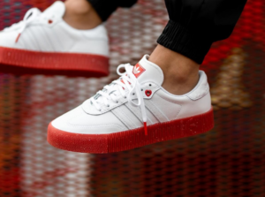 Alternative view of Giày Adidas Originals Sambarose 'White' FZ1831