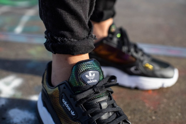 Giày Adidas Wmns Falcon 'Core Black Mystery Ruby' EF5517 - Ảnh 8