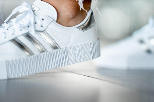 Giày Adidas Wmns Sambarose 'Cloud White Silver' EE9017 - Ảnh 9