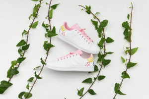 Giay Adidas Wmns Stan Smith 'Doodle White Pink' FX5680