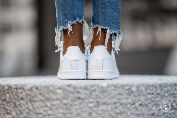 Giày Adidas Stan Smith 'Triple White' S75104 - Ảnh 5