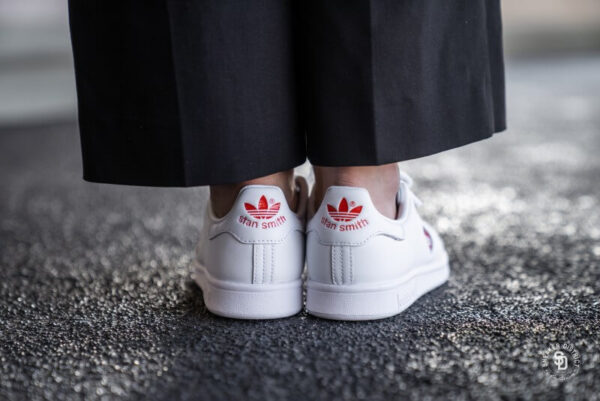 Giày Adidas Stan Smith White Red 'Valentines Day Pack' G27893 - Ảnh 3