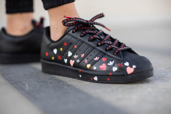 Giày Adidas Wmns Superstar 'Valentine's Day'  FV3288 - Ảnh 4