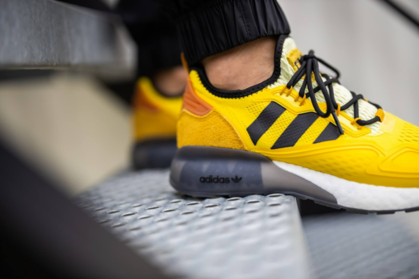 Giày Adidas Ninja x ZX 2K Boost 'Time In Yellow Legacy Gold' FZ1882 - Ảnh 5