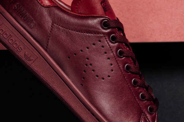 Giày Adidas Raf Simons x Stan Smith 'Burgundy' B22544 - Ảnh 4