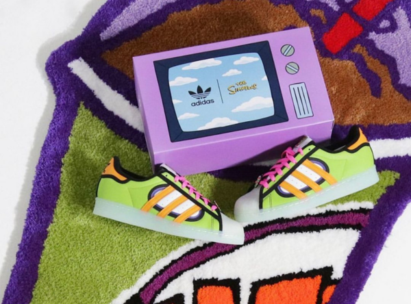 Giày Adidas The Simpsons x Superstar 'Squishee' H05789 - Ảnh 5