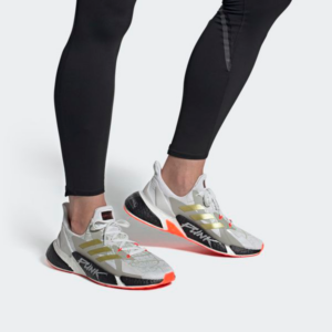 Alternative view of Giày Adidas Cyberpunk 2077 x X9000L4 'Crystal White Gold' FY3143