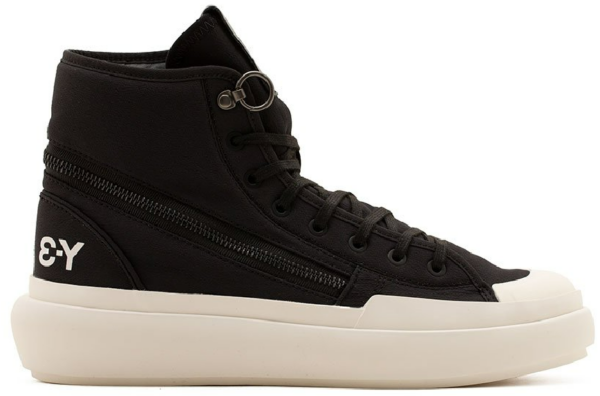 Giày Adidas x Y-3 Ajatu Court High Black Men H05621