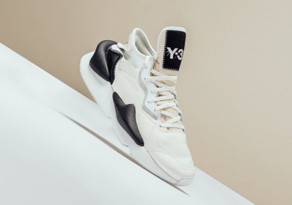 Giày Adidas Y-3 Kaiwa 'White Black' BC0907 - Ảnh 4