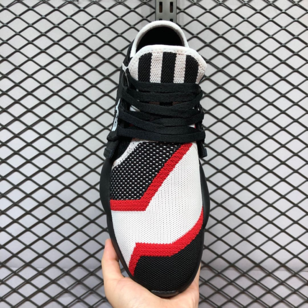 Giày Adidas Y-3 Kaiwa 'Black White Red' EF2629 - Ảnh 6