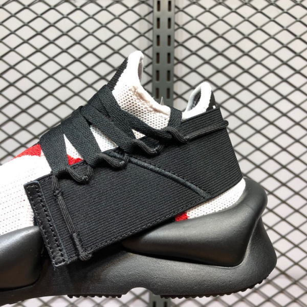 Giày Adidas Y-3 Kaiwa 'Black White Red' EF2629 - Ảnh 2
