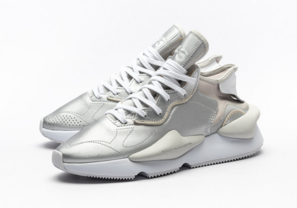 Giày Adidas Y-3 Kaiwa 'Silver Metallic' FU9186 - Ảnh 3