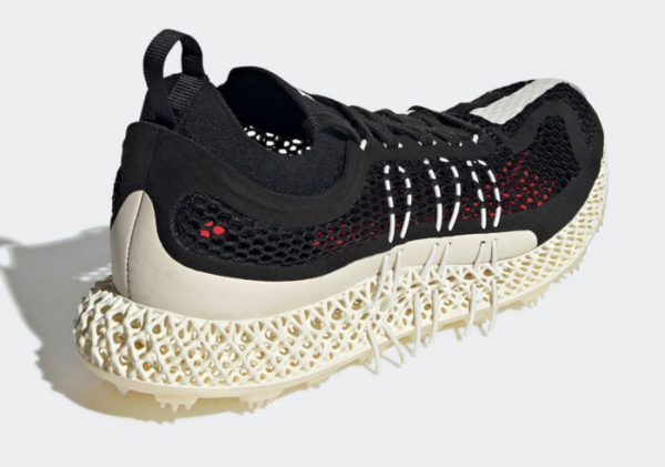 Giày Adidas Y-3 Runner 4D 'Black White' GX1091 - Ảnh 4