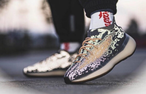 Giày Adidas Yeezy Boost 380 'Mist Reflective' FX9764 - Ảnh 6