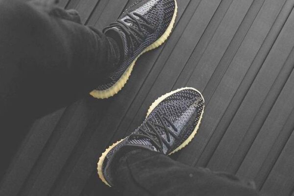 Giày Adidas Yeezy Boost 350 V2 'Carbon' FZ5000 - Ảnh 5
