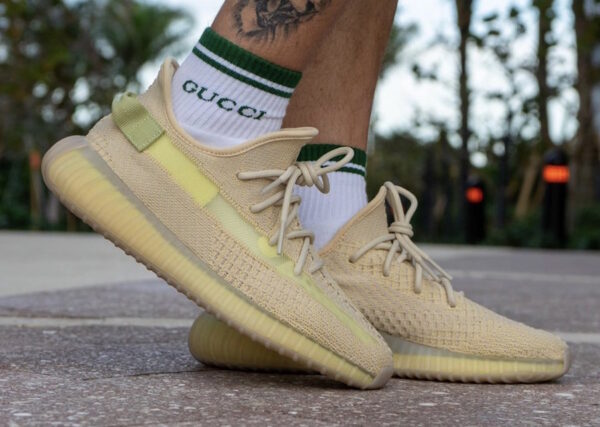 Giày Adidas Yeezy Boost 350 V2 Flax FX9028 - Ảnh 4