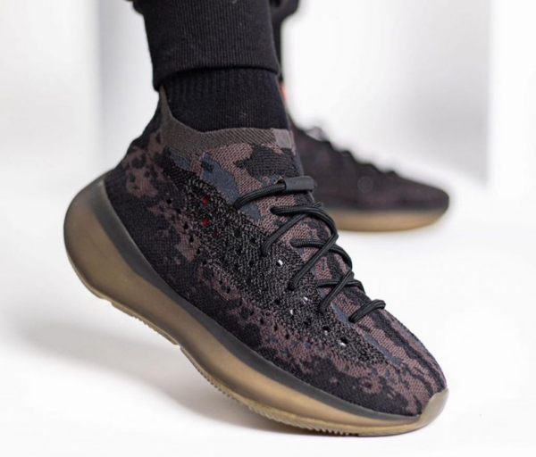 Giày Adidas Yeezy Boost 380 'Onyx Non-Reflective' FZ1270 - Ảnh 4