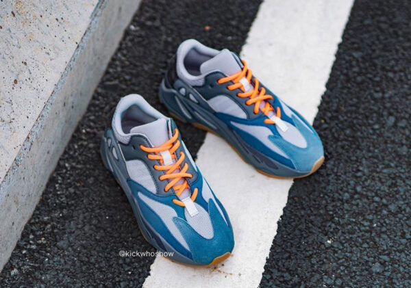 Giày Adidas Yeezy Boost 700 'Teal Blue' FW2499 - Ảnh 2