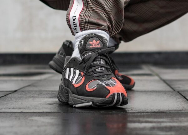 Giày Adidas Yung 1 Orange Plaid EF3967 - Ảnh 4
