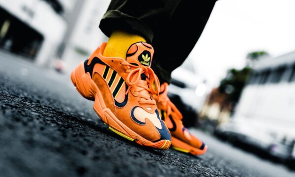 Giày Adidas YUNG-1 Orange Yellow Navy "Goku" B37613 - Ảnh 2