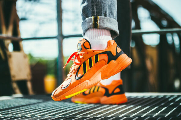 Giày Adidas YUNG-1 Orange Yellow Navy "Goku" B37613 - Ảnh 4