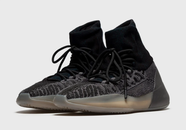 Giày Adidas Yeezy Basketball "Knit" Grey GV8294 - Ảnh 5