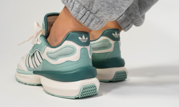 Giày Adidas Wmns Zentic 'White Hazy Green' GX0422 - Ảnh 5