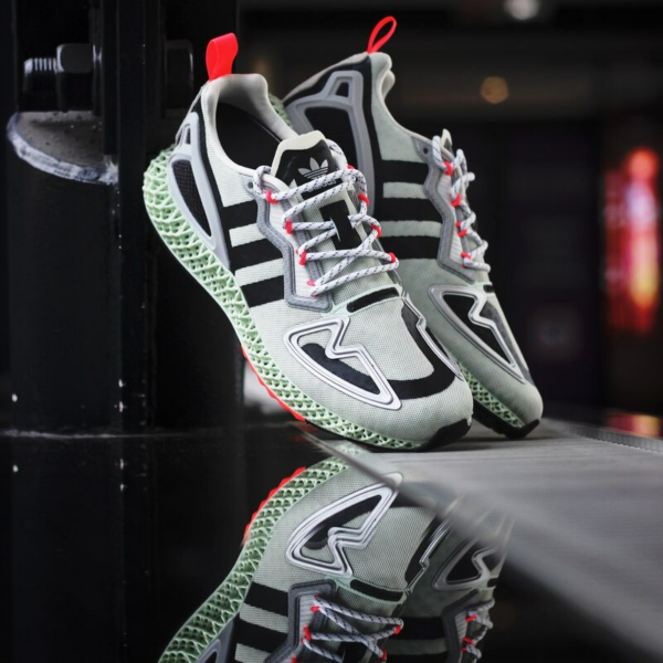 Giày Adidas ZX 2K 4D 'Faint Green' FW2003 - Ảnh 6