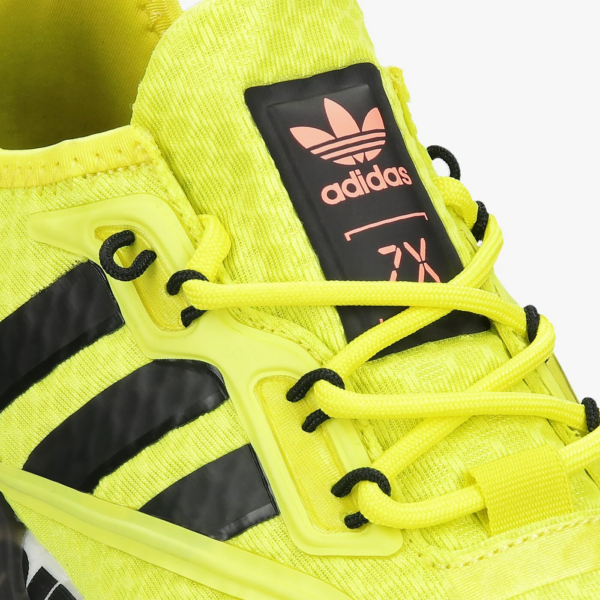 Giày Adidas ZX 2K Boost J 'Bold Logo Graphic Acid Yellow' FY2638 - Ảnh 4