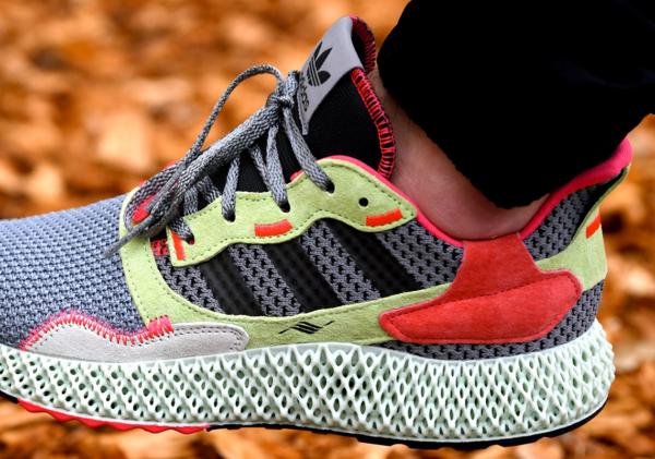 Giày Adidas ZX 4000 Futurecraft 4D 'Grey Yellow' BD7927 - Ảnh 6