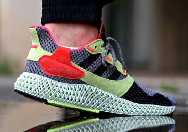 Giày Adidas ZX 4000 Futurecraft 4D 'Grey Yellow' BD7927 - Ảnh 5
