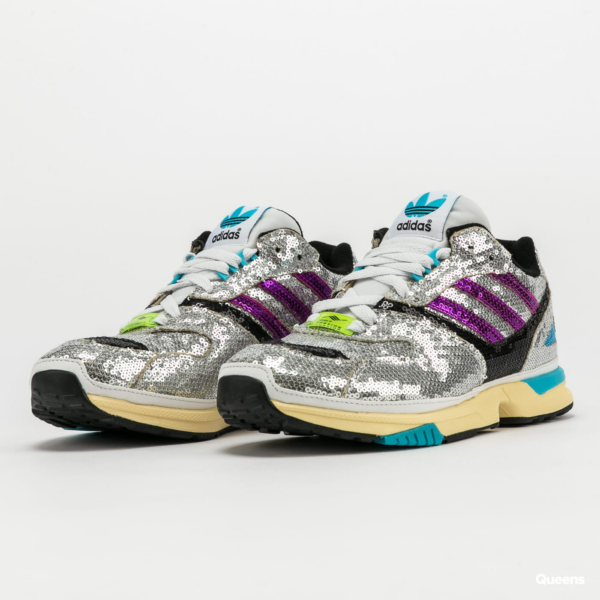 Giày Adidas W ZX 4000 Silver Blue Purple FY4826 - Ảnh 3