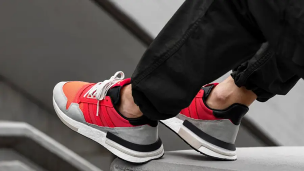 Giày Adidas ZX 500 RM 'Solar Red' DB2739 - Ảnh 4