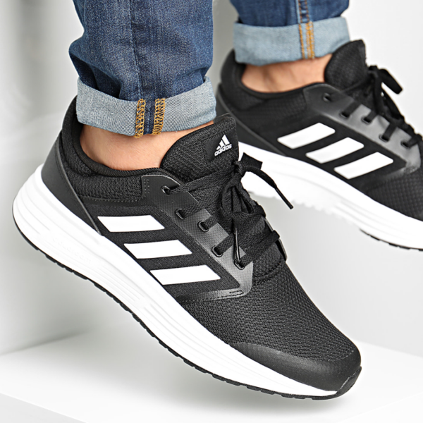 Giày Adidas Galaxy 5 'Black White' FW5717 - Ảnh 4