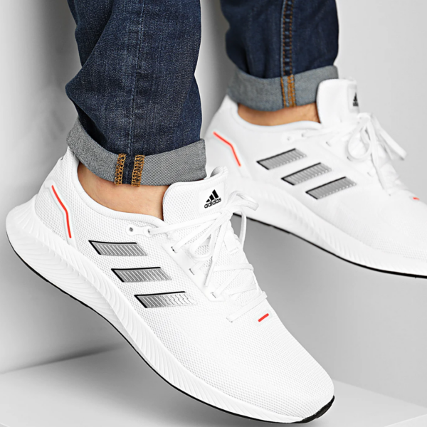 Giày Adidas Runfalcon 2.0 'White Silver Metallic' FY5944 - Ảnh 2