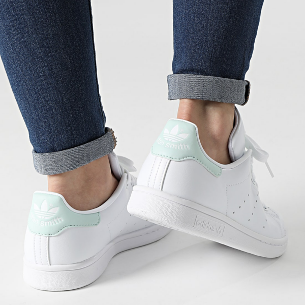 Giày Adidas Wmns Stan Smith 'White Dash Green' G58186 - Ảnh 2