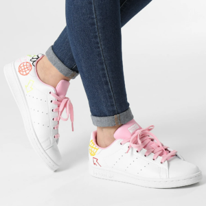 Giay Adidas Wmns Stan Smith 'Doodle White Pink' FX5680