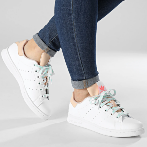 Giay Adidas Stan Smith 'White Halo Blush' GW0571