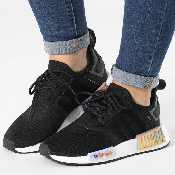 Giày Adidas Wmns NMD R1 'Black Irescent' GY8537 - Ảnh 2