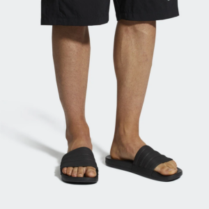 Alternative view of Dép Adidas adilette Cloudfoam Plus Mono Slides 'Black' S82137