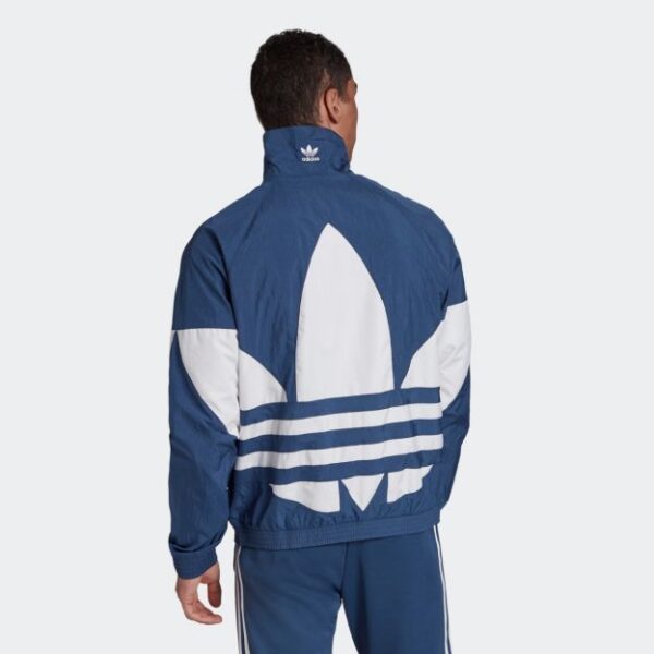Áo Adidas Big Trefoil Track Jacket Blue FM9894 - Ảnh 6