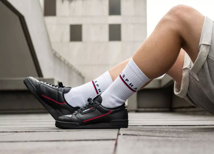 Giày Adidas Continental 80 Rascal 'Core Black' B41672 - Ảnh 3